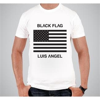 Tshirt Black Flag Noir