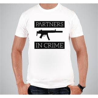 Tshirt Crime 01 Noir