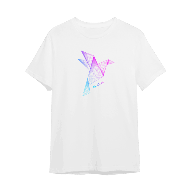 T-SHIRT - ORIGAMI DÉGRADÉ