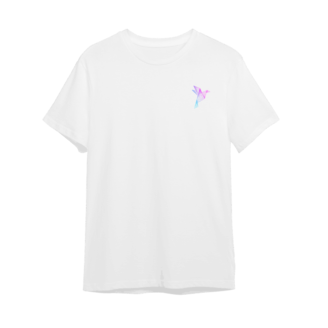 T-SHIRT - LITTLE ORIGAMI DÉGRADÉ
